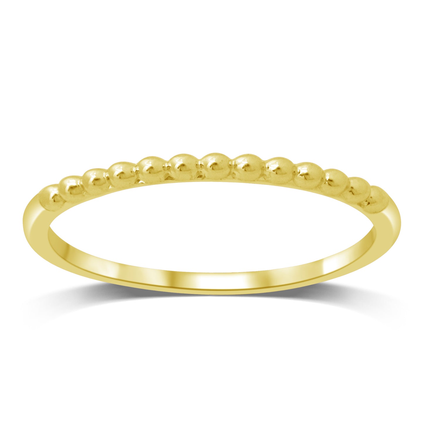 14K Yellow Gold Plain Band